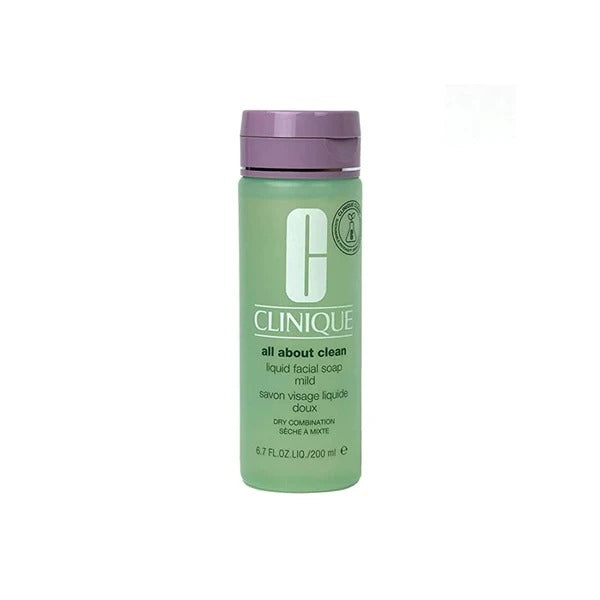 Clinique  All About Clean Liquid Facial Soap Mild  200ml