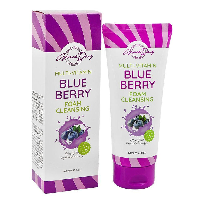 Grace Day Multi-Vitamin Blueberry Foam Cleansing 100ml
