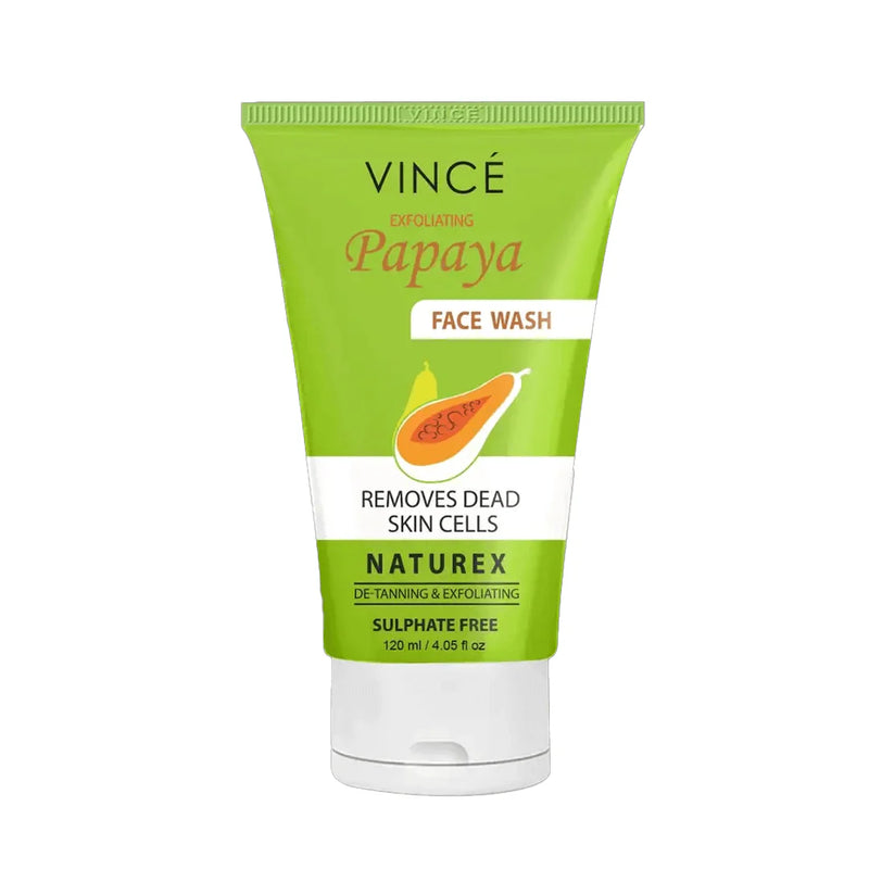 Vince Exfoliating Papaya Face Wash 120ml