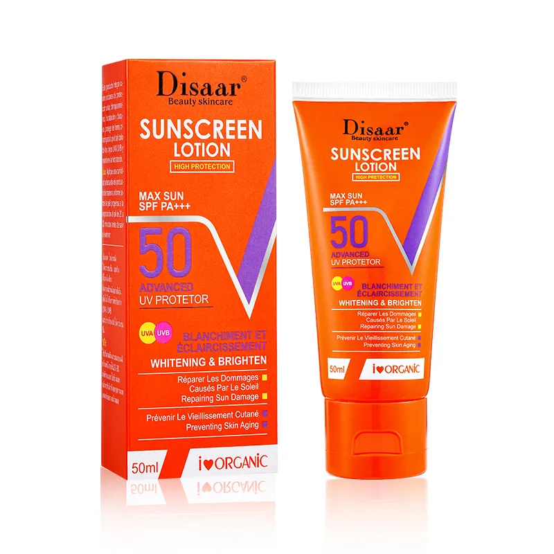 Disaar Spf 50 Sunscreen Lotion High Protection 50ml