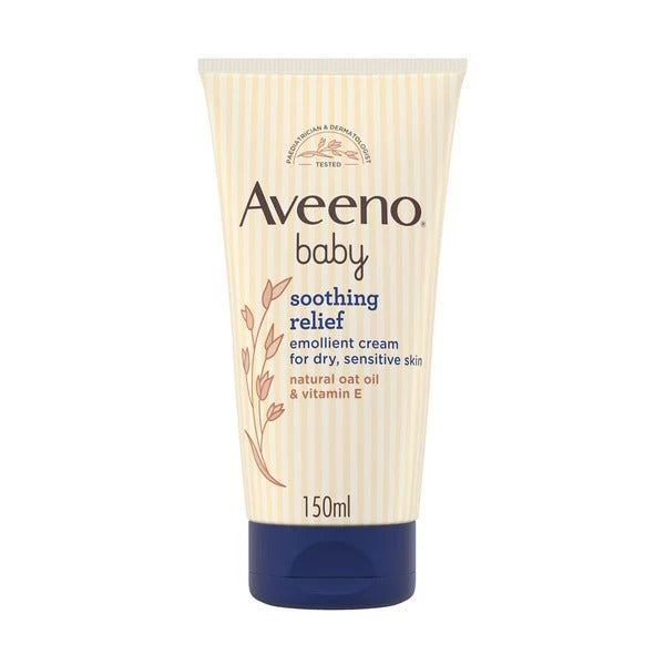 Aveeno Baby Soothing Relief Emollient Cream 150ml