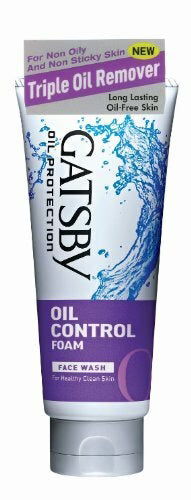 Gatsby Oil Control Foam Face Wash 120g