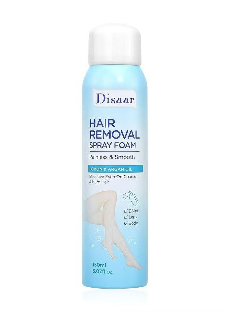 Disaar Hair Removal Spray Foam Lemon And Argan Oil 150ml