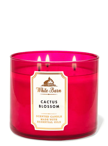 Bath & Body Works Cactus Blossom 3-Wick Candle