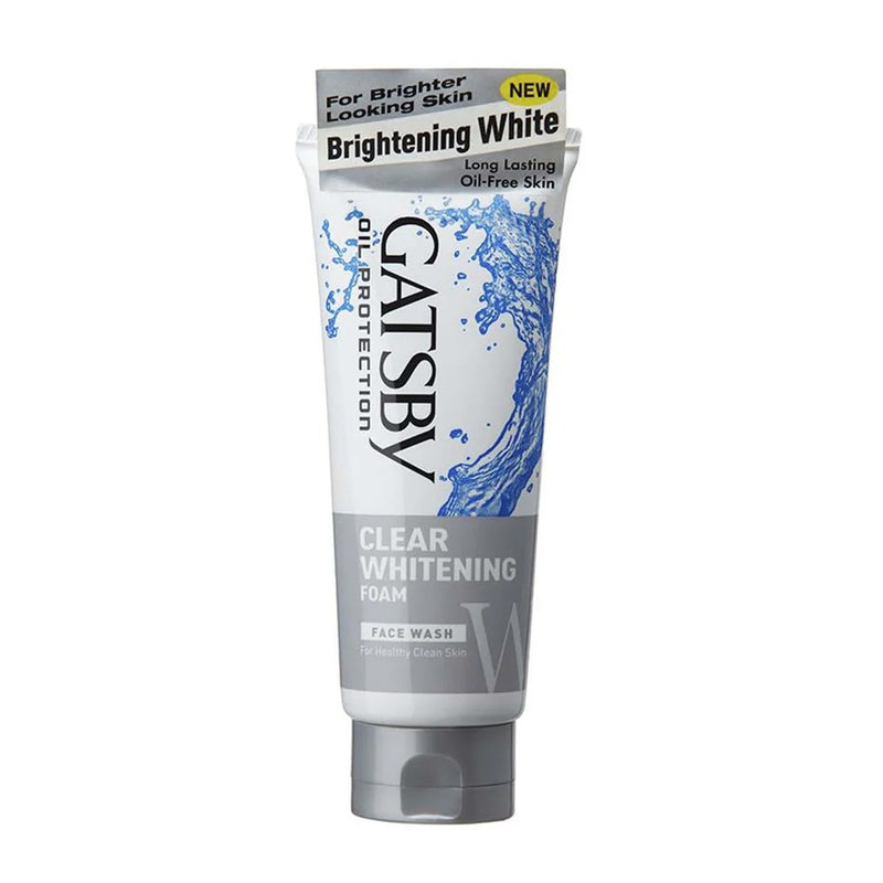 Gatsby Clear Brightening White Foam Face Wash 120g