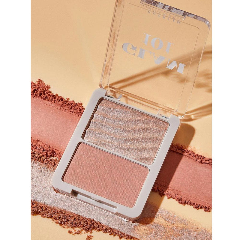 SHEGLAM Glam 101 Hybrid Highlighter & Blush Duo - St.Tropez