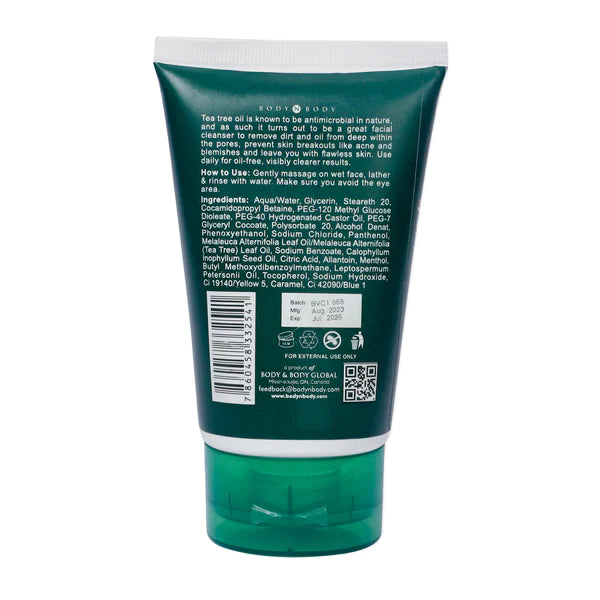 BNB Acne Tea Tree Face wash 120ml