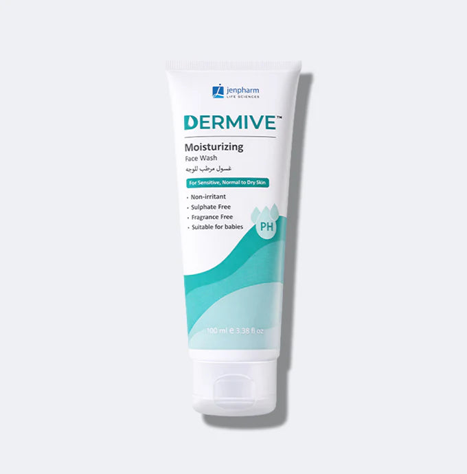Jenpharm Dermive Moisturizing Face Wash 100ml