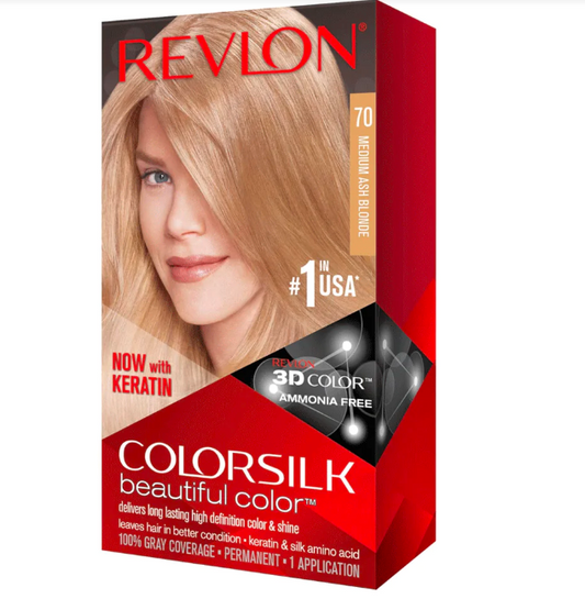 Revlon Colorsilk Hair Color  Medium Ash Blonde 70