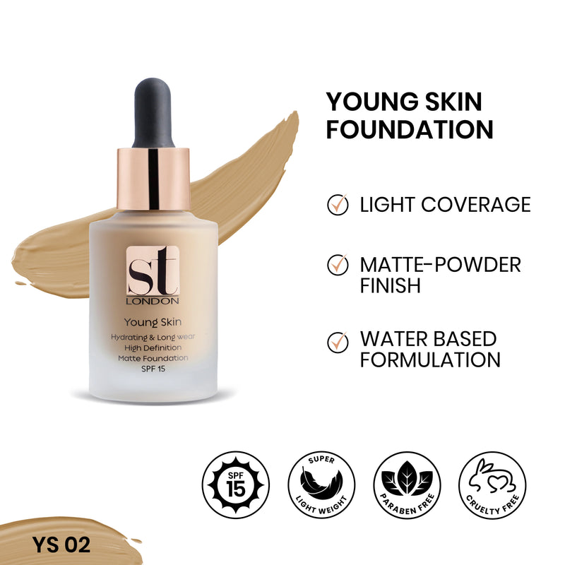 ST London Youthfull Young Skin Foundation YS02 30ml