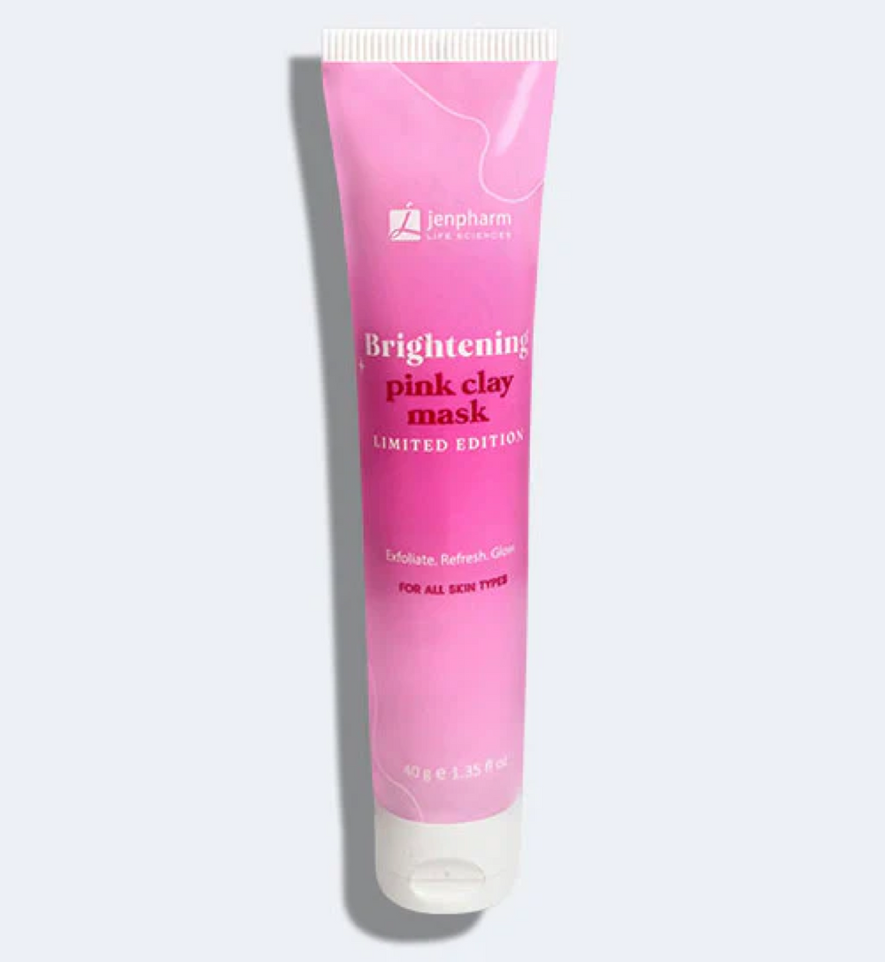 Jenpharm Brightening Pink Clay Mask 40g