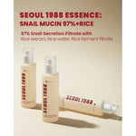 K-Secret Seoul 1988 Essence Snail Mucin 97% Plus Rice 100ml