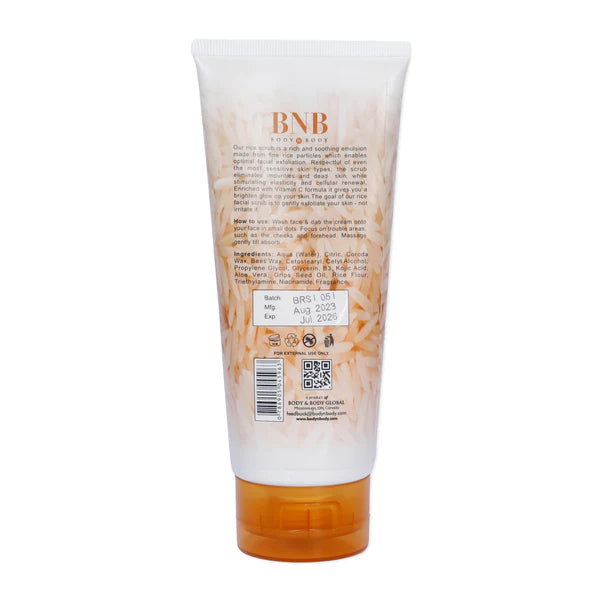 BNB Rice Brightening Scrub 200ml