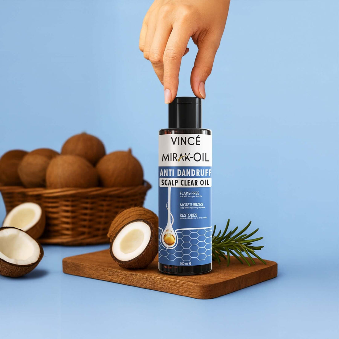 Vince Mirak Oil Anti Dandruff Scalp Clear 160ml
