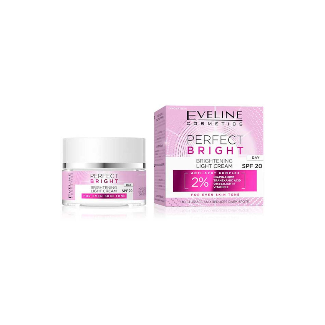 Eveline Perfect Bright Brightening Light Day Cream SPF 20 50ml