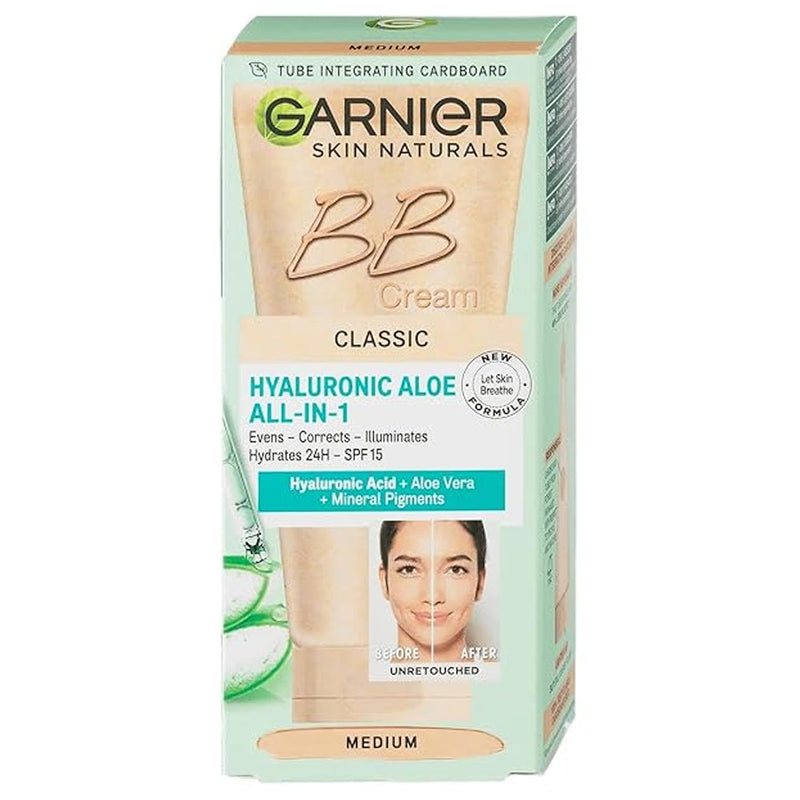 Garnier Skin Active BB Cream Oil Free Medium Spf25 50ml
