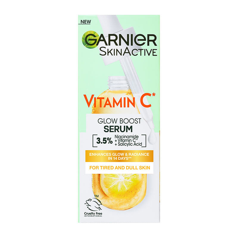 Garnier - Vitamin C Anti-Dark Spots & Brightening Glow Boost Serum (30ml)