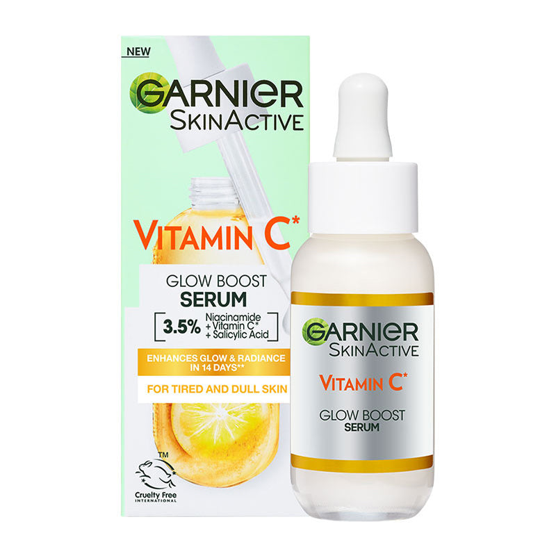 Garnier - Vitamin C Anti-Dark Spots & Brightening Glow Boost Serum (30ml)