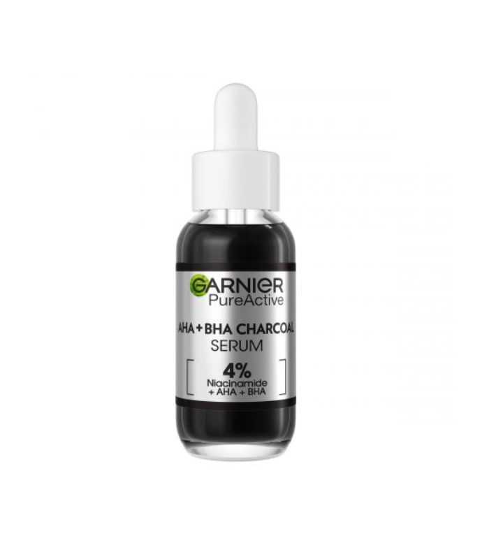 Garnier AHA + BHA Charcoal Anti-Imperfection Serum 30ml