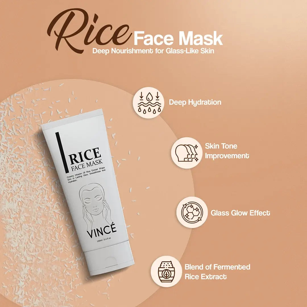 Vince Rice Face Mask 100ml