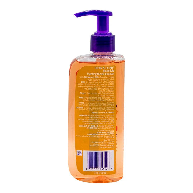 Clean & Clear Essentials Foaming Facial Cleanser 240ml