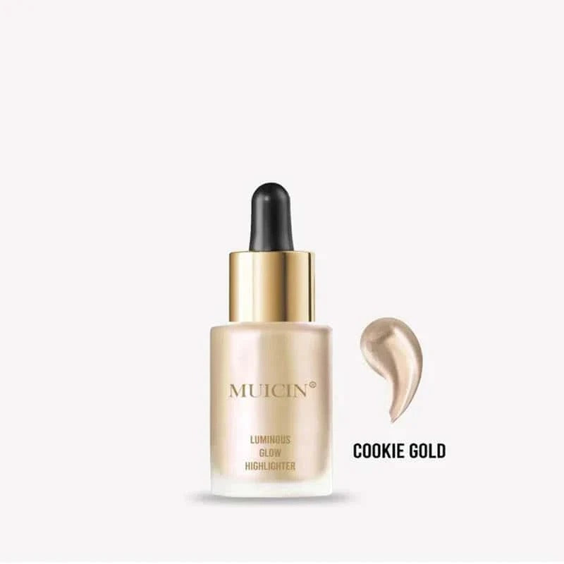 Muicin Liquid Highlighter Moisture & Shine Cookie Gold