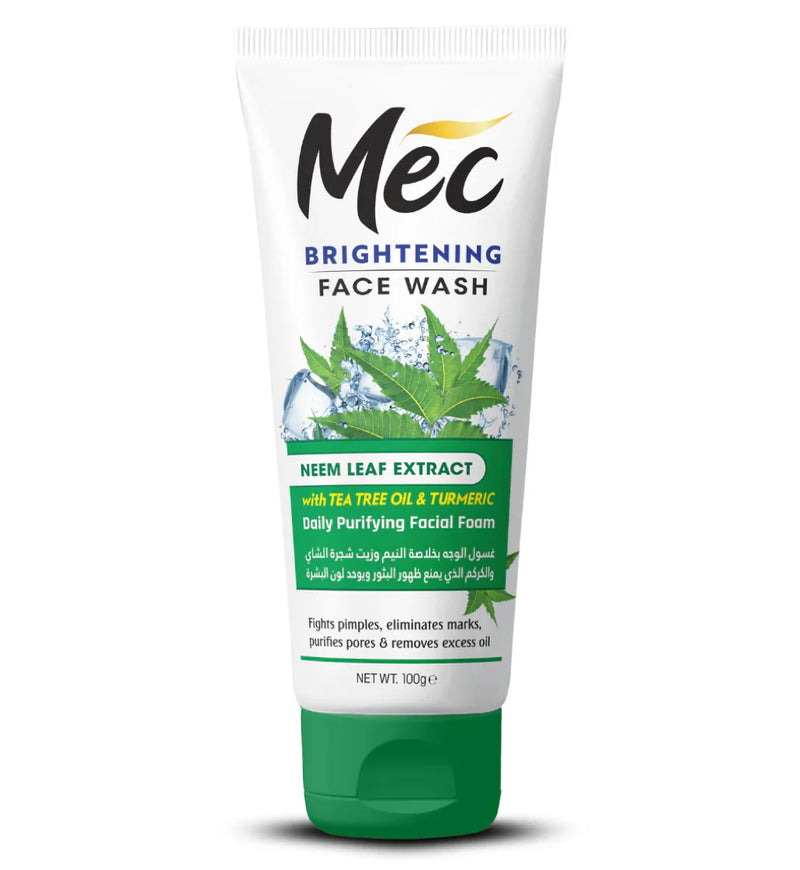 Mec Whitening Neem Extract Face Wash 100ml