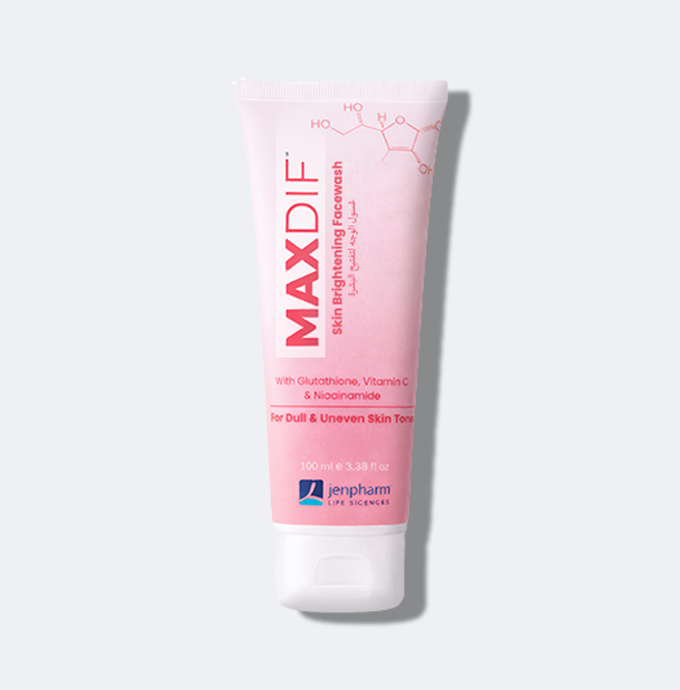 Jenpharm Maxdif Skin Brightening Face Wash 100ml
