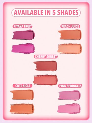 SHEGLAM Cheek 2 Cheek Blush Duo 8.3g - Cherry Sorbet
