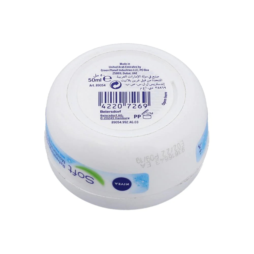 Nivea Soft Refreshingly Soft Moisturizing Cream 50ml