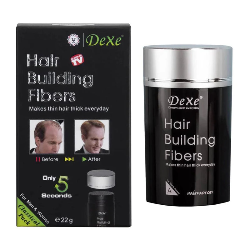 Dexe Hair Building Fibers Black 22g