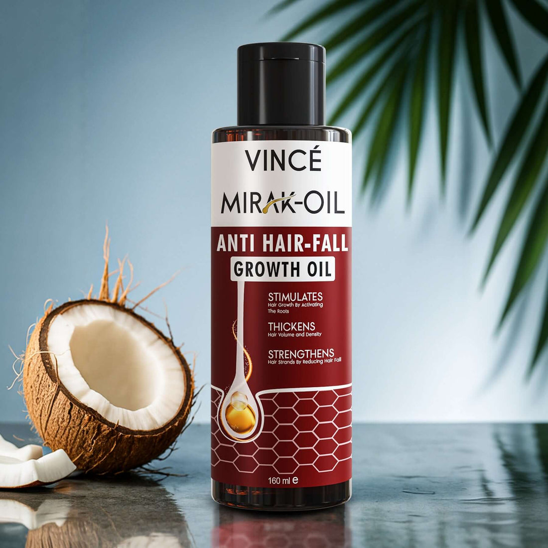 Vince Mirak Oil Anti Hair Fall Growth 160ml