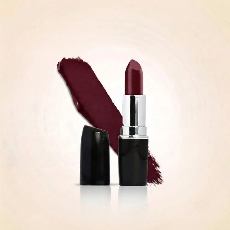 Swiss Miss  Classic Vibrant Color Matte Lipstick Deep Maroon M-226