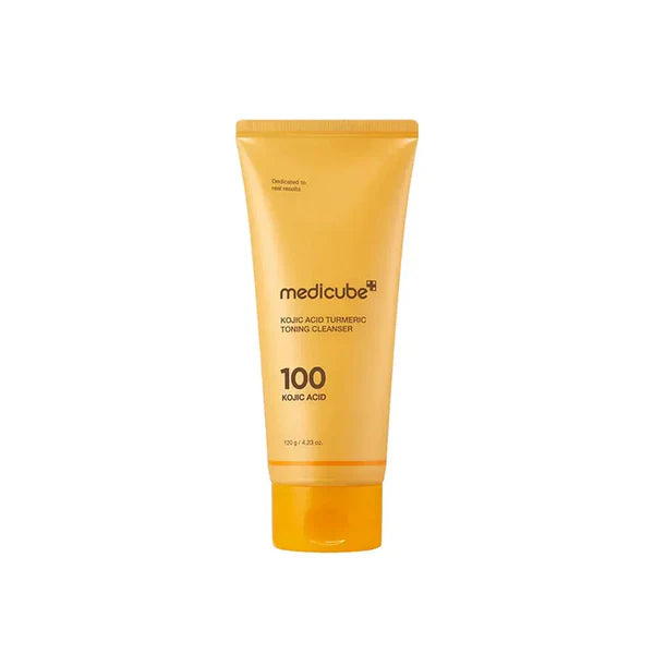 Medicube Kojic Acid Turmeric Toning Cleanser 120g
