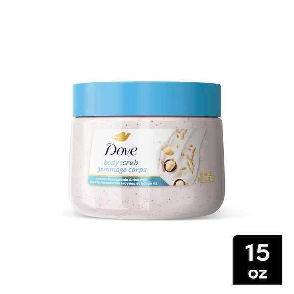 Dove Crushed Macadamia Rice Milk Body Scrub 425G