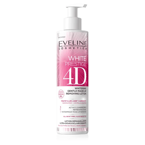 Eveline White Prestige 4D Whitening Gentle Makeup Removing Lotion (245ml)