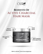 Ostro Odyssey Active Charcoal Hair Mask 300g