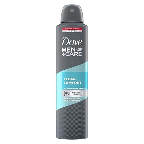 Dove Men+Care Clean Comfort Antiperspirant Deodorant 250ml