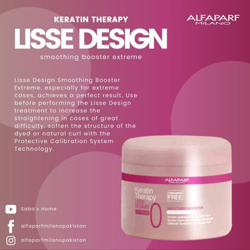 Alfaparf Milano Keratin Therapy Lisse Design Zero Rebonding 300ml