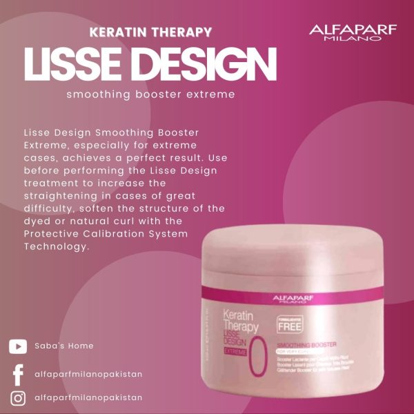 Alfaparf Milano Keratin Therapy Lisse Design Zero Rebonding 300ml