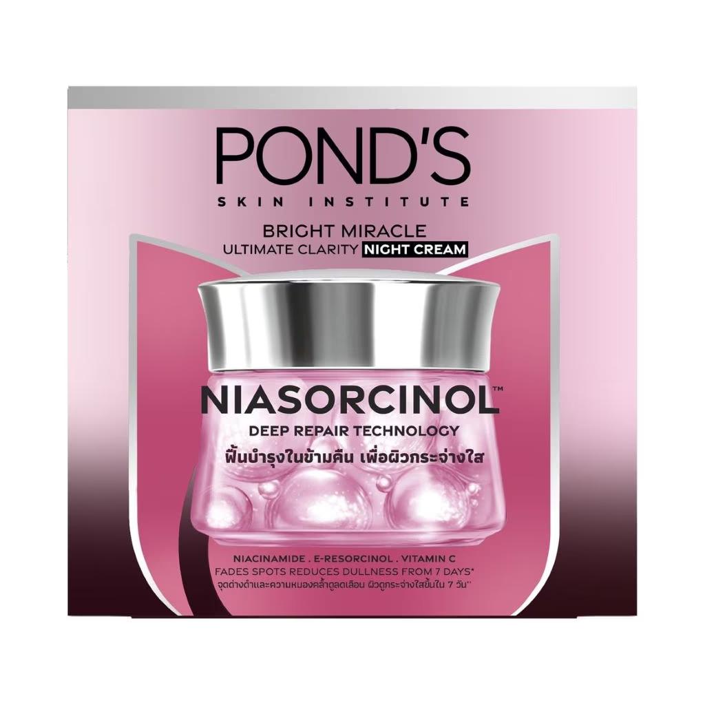 Ponds Bright Miracle Ultimate Clarity Niasorcinol Night Cream 45g