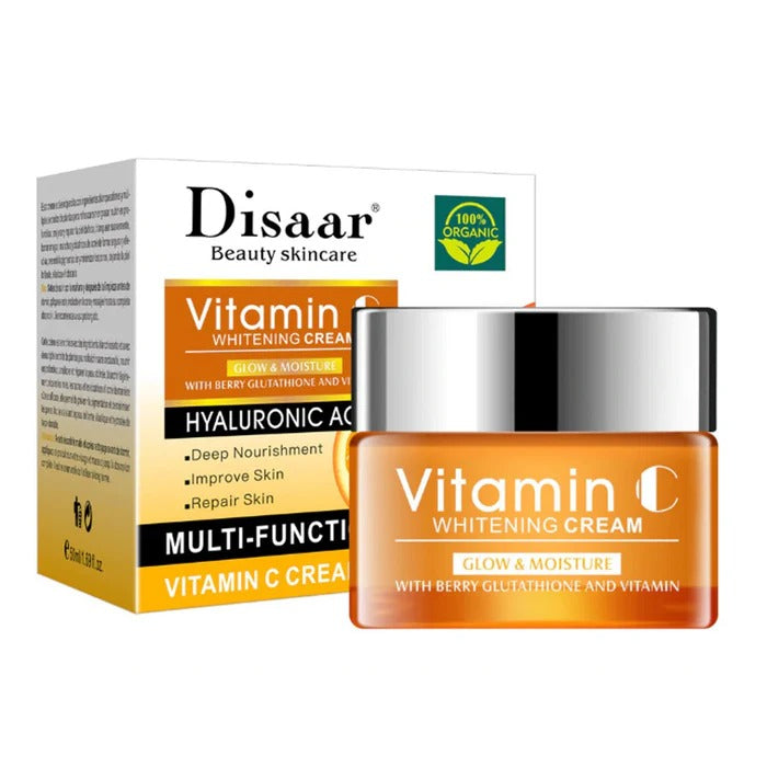 Disaar Vitamin C Whitening Cream with Hyaluronic Acid 50ml