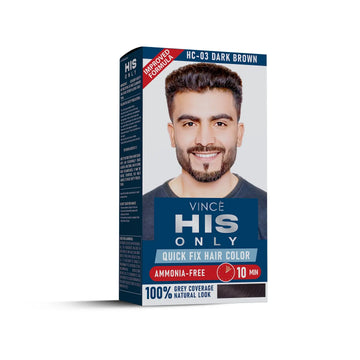 Vince Dark Brown Men Hair Color His Only