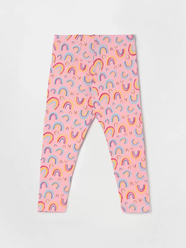 FAME FOREVER  Legging For Girls  (Pink Pack of 1)