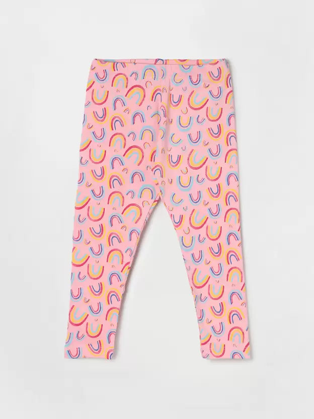 FAME FOREVER  Legging For Girls  (Pink Pack of 1)