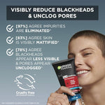 Garnier Pure Skin Intensive Charcoal 3in1 face-wash-gel (150ml)