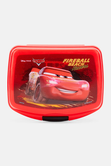 Disney Pixar Fireball Beach Racers Lunch Box Red Combo