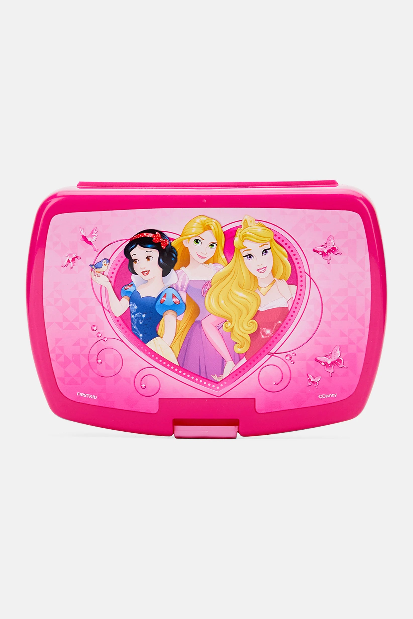 Disney Princess Funny Sandwich Box Pink