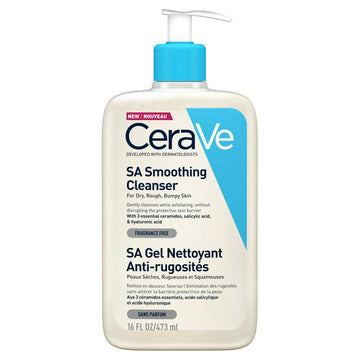 Cerave Sa Smoothing Salicylic Acid Cleanser 473Ml