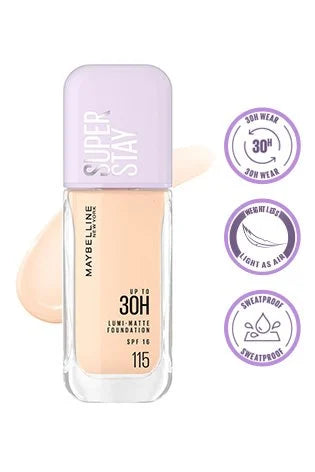 Maybelline Super Stay Lumi Matte Foundation 115